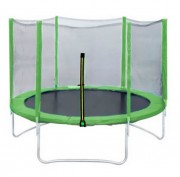 Батут DFC Trampoline Fitness 5 футов-152 см, с наружной сеткой, св. зеленый 5FT-TR-LG
