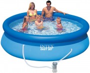 Бассейн надувной INTEX 305*76см Easy Set 3853л, фил.-насос 1250л/ч 28122
