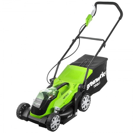 Газонокосилка аккумуляторная Greenworks G 40 LM 35 40 B (без аккумулятора и заряд.уст-ва) 2501907