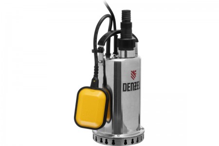 Насос дренажный DENZEL DP 600 X 600 Вт, подъем 7,5 м, 8500 л/ч 97220
