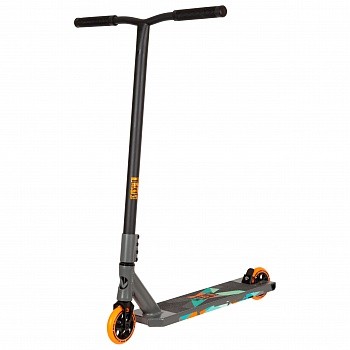 Самокат NOVATRACK PIXEL'80 110 мм PU с ал.об. 88A, алюм., ABEC 7, 13*54, серый 110A.PIXELS2.GR22