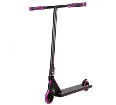 Самокат NOVATRACK PSYCHO BL 110 мм PU с ал.об. 88A, алюм., ABEC 9, 12,7*55, фиолет. 110A.PSYCHO.VT21