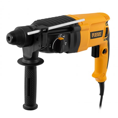 Перфоратор DENZEL RHH-800-26, SDS-plus, 800 Вт, 1 реж. 26607
