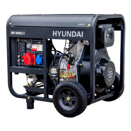 Генератор дизельный HYUNDAI DHY 8500LE-3