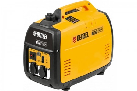 Генератор инверторный DENZEL GT-2200iS, 2,2 кВт, 230 В, бак 4 л, закрытый корпус,  ручной старт