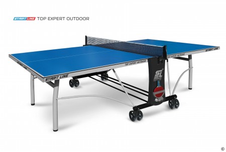 Теннисный стол START LINE Top Expert Outdoor-6 Синий всепогодный 6047-2