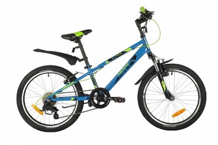 Велосипед 20' хардтейл NOVATRACK EXTREME синий, 6 ск. 20SH6V.EXTREME.BL21