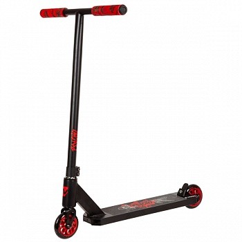 Самокат NOVATRACK PSYCHO'40 100 мм PU с алюм. обод. 88A, ABEC-9, 11,5*50, черный 100A.PSYCHOP1.BK22