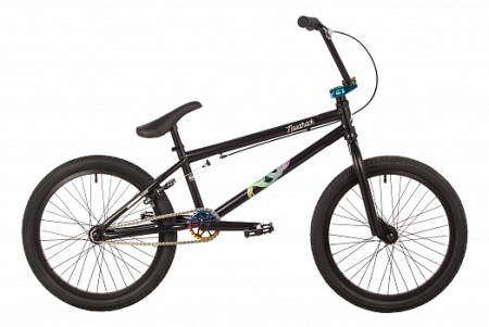 Велосипед 20' NOVATRACK BMX REPLAY чёрный, сталь Cr-Mo, 10' 20BMX.REPLAY.BK23