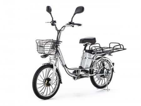 Электровелосипед 2-х колесный (велогибрид) E-NOT Express Big 60V20A К Серебристый