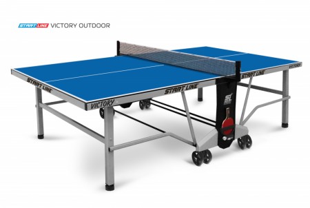 Теннисный стол START LINE VICTORY Outdoor-6 Синий всепогодный 6063