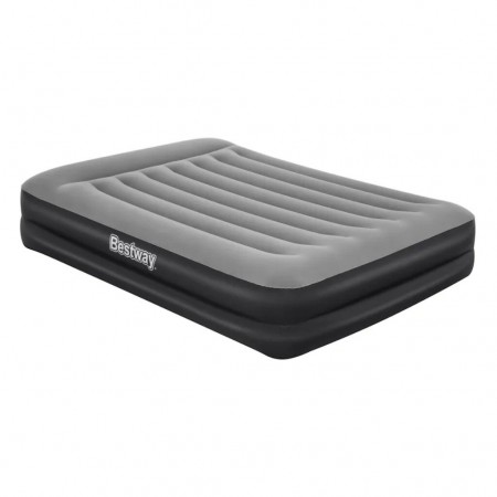 Кровать-матрас BESTWAY 152*203*46см с подголовником, со встроенным эл. насосом 220 В, до 300кг 67403