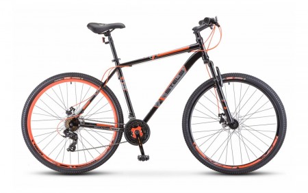 Велосипед 29' хардтейл STELS NAVIGATOR-900 D Чёрный/красный 21, диск, 21ск., 19' F020 (LU096012)