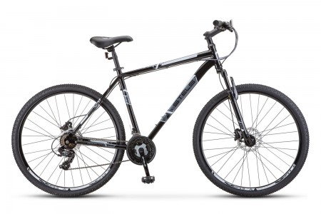 Велосипед 29' хардтейл STELS NAVIGATOR-900 D Чёрный/белый 21, диск, 21ск., 21' F020  (LU096012)