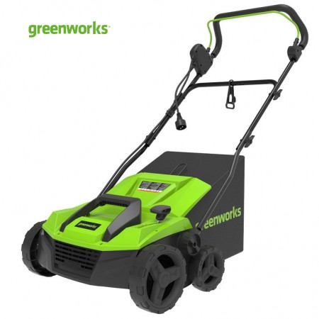 Скарификатор-аэратор электрический Greenworks GDT15