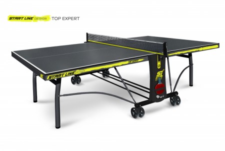 Теннисный стол START LINE Top Expert DESIGN для помещений складной, с сеткой 60452