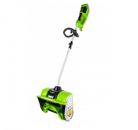 Снегоуборщик-снеголопата аккумуляторный Greenworks GD40SS30k5 бесщеточный (АКБ 5 А.ч и ЗУ) 2600807UG