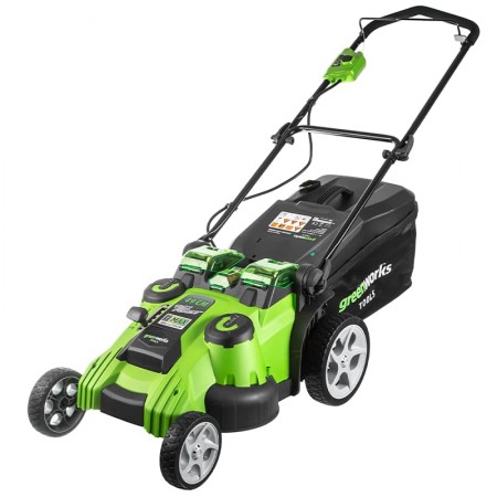 Газонокосилка аккумуляторная Greenworks G40LM49DB Twin Force (без АКБ и ЗУ) 2500207