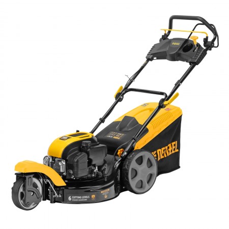 Газонокосилка бензиновая самоходная DENZEL GLT-460SP-T Trike 150см3, 46см, привод, 60л  58810