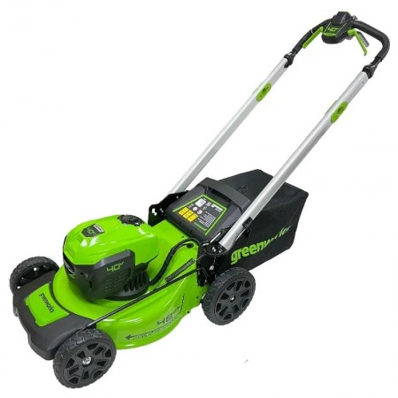 Газонокосилка аккумуляторная самоходная Greenworks GD40LM48SPK4 40V (АКБ 4 А/ч и ЗУ)арт. 2517407UB
