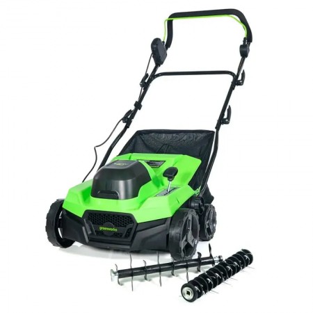 Аэратор-скарификатор аккумуляторный Greenworks GD40SC38II 40V (БЕЗ АКБ и ЗУ)  арт. 2517607
