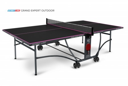 Теннисный стол START LINE GRAND EXPERT-6 BLACK всепогодный 6044-12