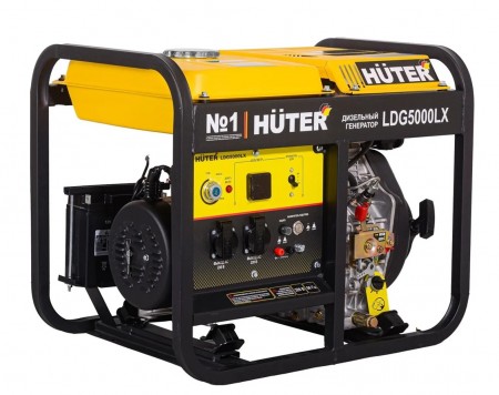 Генератор дизельный HUTER LDG 5000LX 64/2/7