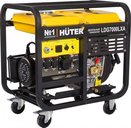 Генератор дизельный HUTER LDG 7000LXА 64/2/8