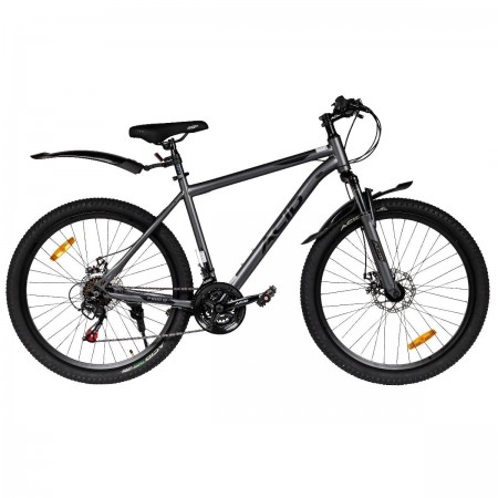 Велосипед 26' хардтейл ACID F 600 D  Gray Flat/Black 17'