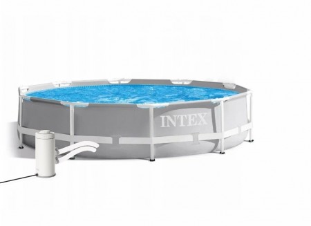 Бассейн каркасный INTEX 305*99см Prism Frame Pool 6148л, фильтр-насос 2006л/ч 26706SC