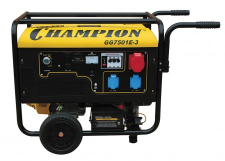 Генератор бензиновый CHAMPION GG 7501E-3