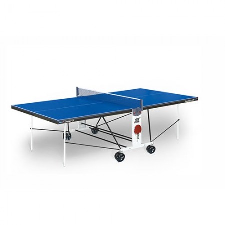 Стол теннисный START LINE COMPACT LX blue с сеткой (6042)