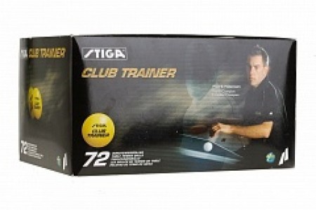 Мяч для настольного тенниса STIGA Club Trainer, 40мм белый 5150-72 (в упак. 72шт.)
