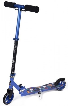 Самокат EXPLORE 125 мм PU, алюмин., ABEC-7, пл. 35*10 см ARTENA