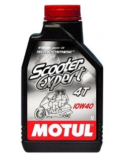 Масло моторное для 4-х тактных двигателей MOTUL Scooter Expert 4 T 10 W 40 1л 101257
