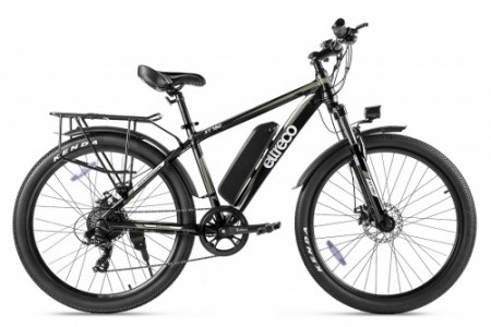 Электровелосипед 2-х колесный (велогибрид) Eltreco XT750 gray-1917