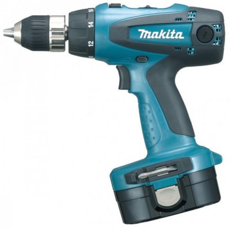 Аккумуляторная дрель-шуруповерт MAKITA 6347DWDE