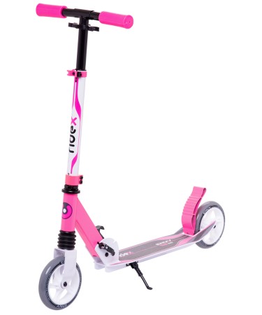 Самокат RIDEX 145 мм, алюминий, ABEC-7, пл.46х12 см, Envy, белый/розовый