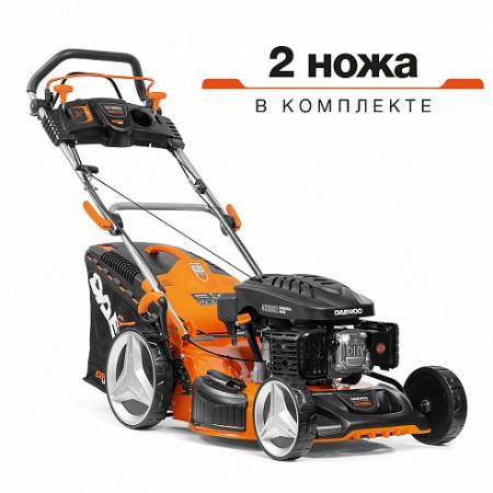 Газонокосилка бензиновая самоходная DAEWOO DLM 5500 SV 3 в 1