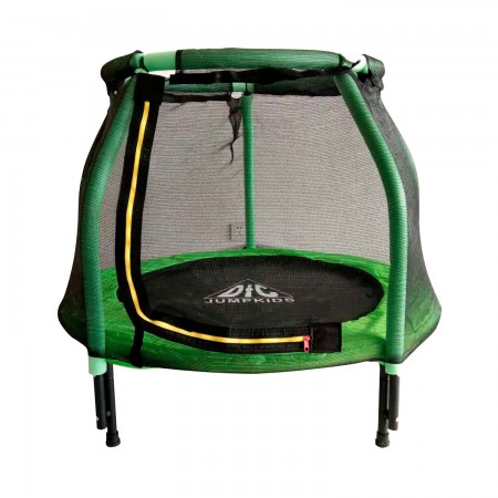 Батут DFC JUMP KIDS 48 дюймов-120 см, с сеткой, св, зеленый 48INCH-JD-LG