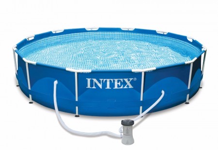 Бассейн каркасный INTEX 366*76см ФИЛЬТР-НАСОС 2006л/ч, С ВИДЕОИНСТРУКЦИЕЙ 28212 (56996)